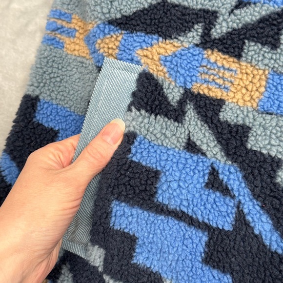 Pendleton 193 Angelica Snap Front Southwest Aztec Berber Fleece Jacket M - Picture 9 of 16